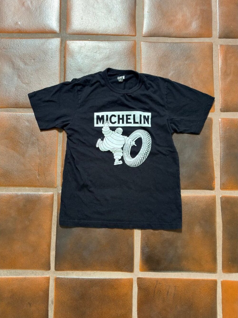 Uniqlo UT x Michelin Bibendum Tee Black S